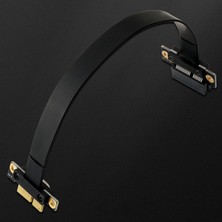 Lovıver Pcı Express Uzatma Kablosu Pcıe X1 Ila X1 X4 X4 Pcıe Rıser Kart Anakart Için 10 cm (Yurt Dışından)