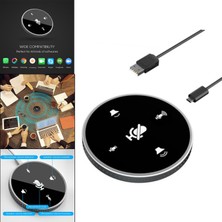 Lovıver 2 Adet USB Konferans Mikrofon W / Hoparlör Mic W / Desktop Computerkk Için Sessiz (Yurt Dışından)