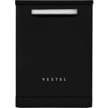 Vestel BM 5001 Retro Siyah 5 Programlı Bulaşık Makinesi