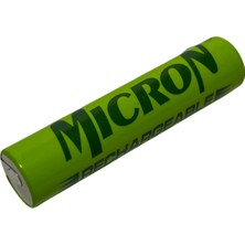 Micron 1.2 V Tıraş Makinesi Pili Bataryası 600 Mah  Aaa Ince Pilden Puntalı