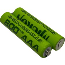 Micron 2.4 V Tıraş Makinesi Pili Bataryası 800 Mah  Aaa Ince Pilden, Puntalı