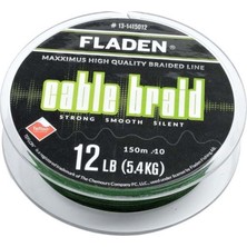 Fladen Maxximus Cable Braid 150M Yeşil Ip Misina - 018 mm