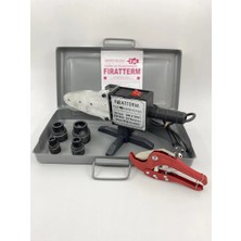 Doma Fıratterm Plastik Boru Kaynak Makinesi Makaslı Model 2500 Watt Fıratterm+Makas