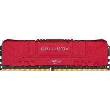 Ballistix 16GB 3000MHZ Ddr4 BL16G30C15U4R -Kutusuz