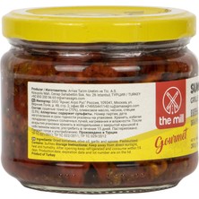 The Mill Gurme Izgara Kurutulmuş Domates 280 gr Cam Kavanoz - Güneşte Kurutulmuş & Izgaralanmış - Kahvaltı, Salata ve Atıştırmalığa Uygun - Doğal Olarak İşlenmiş - Pastörize - Vegan