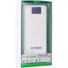 Syrox PB107 20000 Mah LED Ekranlı Powerbank