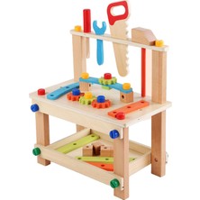 Homyl Tr Aracı Tombench Araçları Çocuk Oyuncak Yaratıcı Yapı Bebek Toddlers Ahşap Için (Yurt Dışından)