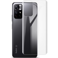 Microcase Xiaomi Redmi Note 11 Çin Versiyon Full Arka Kaplama Tpu Soft Koruma Filmi