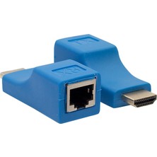 Bisıfır HDMI Extender 4K 3D RJ45 Cat6 ile 30M HDMI Uzatıcı