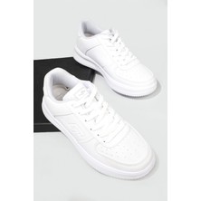 Jump 21516 / 2233 Kadın - Erkek Beyaz Sneaker Anatomik Günlük Spor Ayakkabı 36/45 -1
