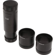 Lovıver 0.5x C Montaj Lens Adaptörü 30MM / 30.5mm Yüzük Mercek Kamera Mikroskop Için (Yurt Dışından)