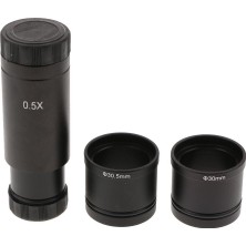 Lovıver 0.5x C Montaj Lens Adaptörü 30MM / 30.5mm Yüzük Mercek Kamera Mikroskop Için (Yurt Dışından)