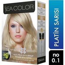 Sea Color Saç Boyası Platin Sarısı 0/1 8698753381983