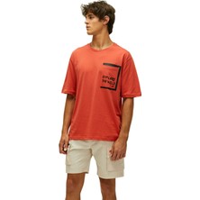Bad Bear EXPLORE T-SHIRT Turuncu Erkek T-Shirt 22.01.07.044-C109