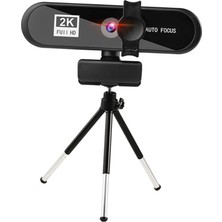 Yesper 1080P 2k 4K Tam USB Otomatik Not/gizlilik Kapağı Tripod 2k Siyah ile Dönülebilir (Yurt Dışından)