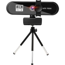 Yesper 1080P 2k 4K Tam USB Otomatik Not/gizlilik Kapağı Tripod 2k Siyah ile Dönülebilir (Yurt Dışından)