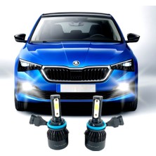 Fardoktoru   Skoda Scala LED Sis Farı Ampulu Photon Duo H8