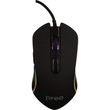 Preo MG15 Rgb LED Kablolu Gaming Mouse Siyah