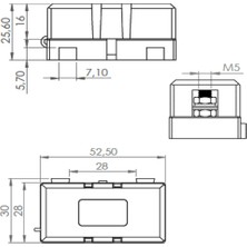 Allestock Midi Sigorta Kutusu - 32V 100A