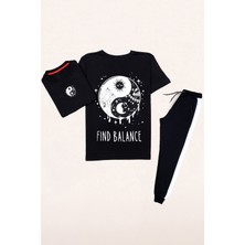 Trendypassion Yingyang Baskılı Eşofman Takımı