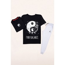 Trendypassion Yingyang Baskılı Eşofman Takımı