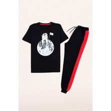 Trendypassion Flag Astronot Baskılı Eşofman Takımı