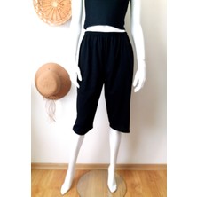Bera Tekstil Unisex Siyah Düz Renk Kapri
