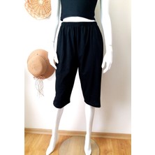 Bera Tekstil Unisex Siyah Düz Renk Kapri