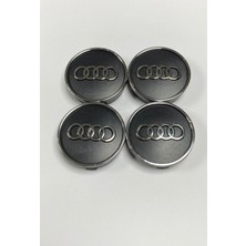 Eco Shops Audi Jant Göbeği (Ebat 55/60) (55MM Yuva) ( 4lü Set)