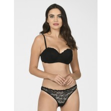 Nbb Kadın Hafif Destekli Straplez Sütyen ve Külot Takım