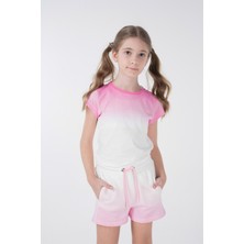 BRZ Collection Kız Çocuk Şort Rahat Kesim Yazlık Tasarım ile