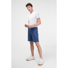 BRZ Collection Şeritli Erkek Şort