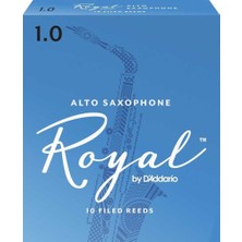 Rico Royal Daddario Woodwinds Royal RJB1010 Alto Saksafon Kamışı No:1
