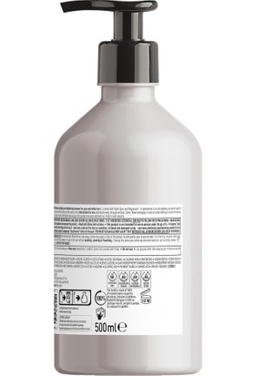 Loreal Professionnel Serie Expert Silver Çok Açık Sarı, Gri ve Beyaz Saçlar Için Renk Dengeleyici Mor Şampuanı 500 ml