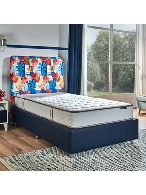 Yataş Bedding Garden Somni Baza Multi Yatak 3 Parça Genç Set - Mavi