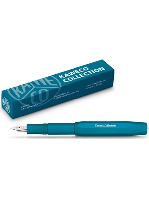 Kaweco Klasik Sport Collectıon Dolma Kalem Cyan Blue "m" Uç 10002334