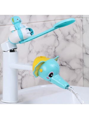 Douler Bebek Faucet Genişletici Çocuklar Silikon Uzatıcı El Yıkama Uzatıcı