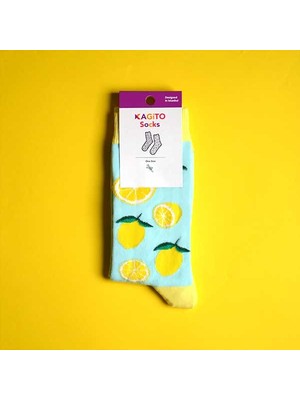 Kagito Lemonade Tasarımlı Çorap