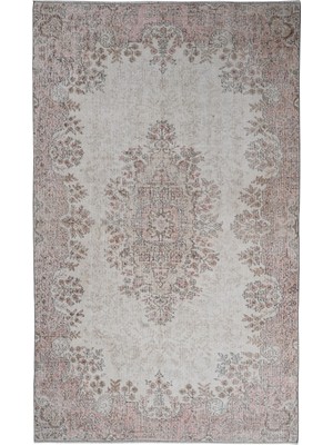 Naar Vintage Bej / Gül Kurusu Halı 170X279 ~ 4.74 M2