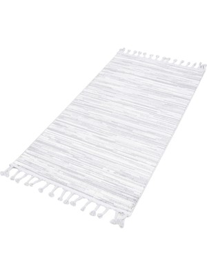 Naar Otantik 2390A Beyaz 80X150 Yolluk Halı ~ 1.2 M2