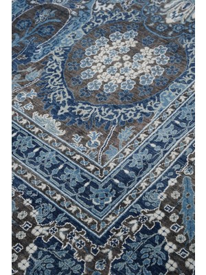 Naar Silk Touch Lacivert 267X368 Halı ~ 9.83 M2