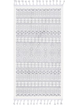 Naar Otantik 4906A Beyaz 80X150 Yolluk Halı ~ 1.2 M2