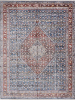 Art Home Mystic 0255A Lacivert 300X400 Halı ~ 12 M2