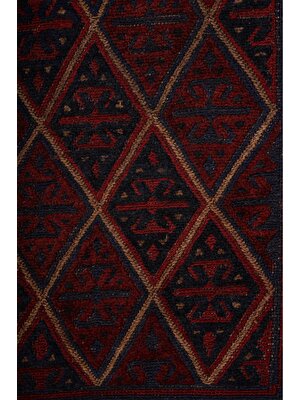 Naar Afgan Berceste 1800014 152X192 Kırmızı El Dokuma Kilim ~ 2.92 M2