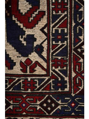 Naar Afgan Berceste 180007 125X174 Kırmızı El Dokuma Kilim ~ 2.18 M2