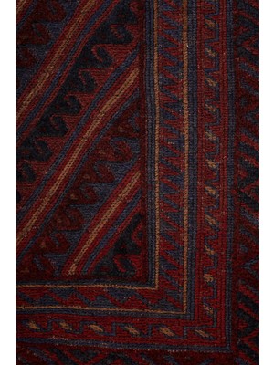 Naar Afgan Berceste 18054 119X133 Kırmızı El Dokuma Kilim ~ 1.58 M2