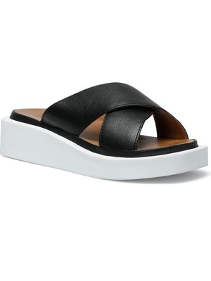 İnci Fırs.z 2fx Siyah Kadın Terlik