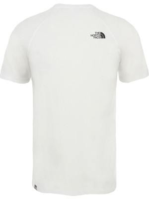 The North Face M Raglan Redbox Tee Erkek Günlük Tişört NF0A3BQOFN41 Beyaz