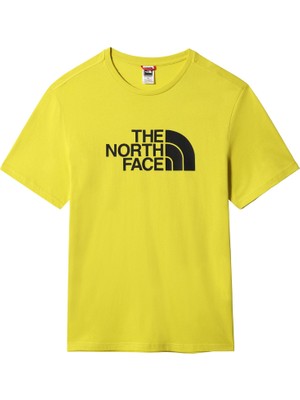 The North Face M Easy Tee Erkek Günlük Tişört NF0A2TX37601 Sarı