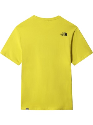 The North Face M Easy Tee Erkek Günlük Tişört NF0A2TX37601 Sarı